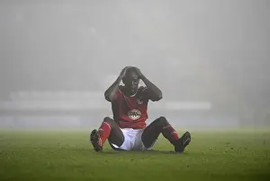 Bristol City vs Swansea City: Albert Adomah at Ashton Gate Stadium, Championship Match, 01/02/2011