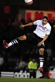 Bristol City vs Swansea City: Ashley Williams at Ashton Gate Stadium, Championship Match, 01/02/2011