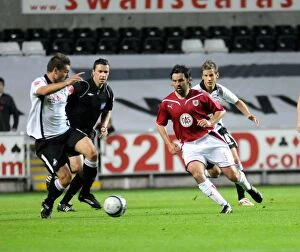 Swansea City v Bristol City Collection: Bristol City vs. Swansea City: A Football Rivalry - Season 09-10