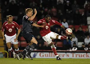 Bristol City V Swansea City Prints: Bristol City vs Swansea City: A Football Rivalry - Season 08-09