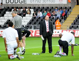 Swansea City V Bristol City Prints: Bristol City vs. Swansea City: The Intense Rivalry on the Field - Season 09-10