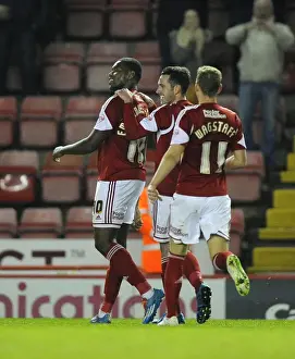 Bristol City V Port Vale Prints: Bristol City vs Swindon Town: Clash at Ashton Gate - March 14, 2015