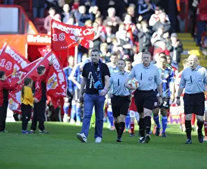 Bristol City V Swindon Town Prints: Bristol City vs Swindon Town: Clash at Ashton Gate - March 15, 2014