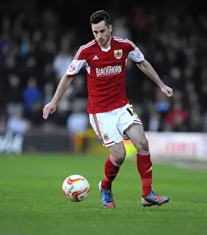 Bristol City V Swindon Town Prints: Bristol City vs Swindon Town: Greg Cunningham in Action at Ashton Gate, 2014