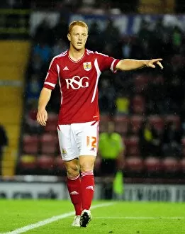 Images Dated 24th August 2011: Bristol City vs Swindon Town, League Cup 2011: Ryan Taylor in Action at Ashton Gate Stadium