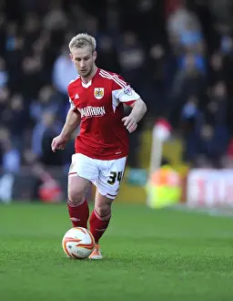 Bristol City vs Swindon Town: Simon Gillett's Action-Packed Performance at Ashton Gate, 2014