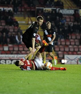Images Dated 25th March 2014: Bristol City vs Swindon Town: A Thrilling March 2015 Clash