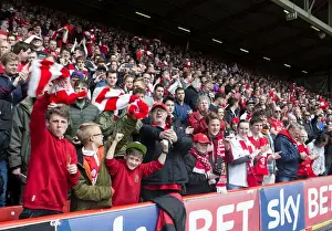 Bristol City V Walsall Prints: Bristol City vs Walsall Clash in Sky Bet League One at Ashton Gate - May 2015