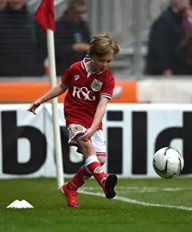 Bristol City V Walsall Prints: Bristol City vs Walsall: A Football Rivalry Unfolds at Ashton Gate, May 2015