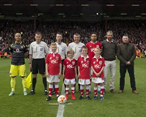 Bristol City vs Walsall: Mascots at Ashton Gate, Sky Bet League One (May 2015)