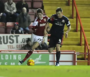 Bristol City V Walsall Prints: Bristol City vs Walsall: Wes Burns vs Andrew Butler Clash in Sky Bet League One Match