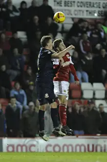 Bristol City vs Walsall: Wes Burns vs Paul Downing Clash at Ashton Gate, Sky Bet League One, 2013
