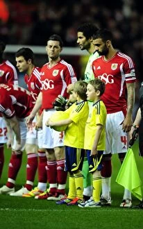 Images Dated 20th March 2012: Bristol City vs. Watford Clash at Ashton Gate Stadium - March 2012