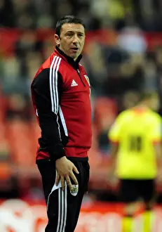 Bristol City vs Watford: Derek McInnes Leads the Charge at Ashton Gate, 2012