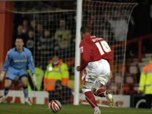 Framed Print : Bristol City vs. Watford: A Football Rivalry from the 08-09 Season Framed Print : Bristol City vs. Watford: A Football Rivalry from the 08-09 Season