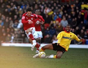 Images Dated 26th December 2008: Bristol City vs. Watford: A Football Rivalry - Season 08-09