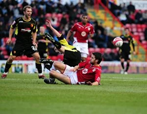 Images Dated 28th December 2009: Bristol City vs. Watford: A Football Rivalry - 09-10 Season