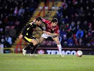 Images Dated 28th December 2009: Bristol City vs. Watford: A Football Rivalry - Season 09-10