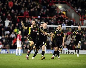 Images Dated 28th December 2009: Bristol City vs. Watford: A Football Rivalry Unfolds - Season 09-10 Showdown