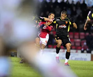 Bristol City V Watford Prints: Bristol City vs. Watford: A Football Rivalry - Season 09-10
