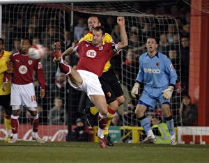 Images Dated 26th November 2008: Bristol City vs. Watford: A Football Showdown - 08-09 Season