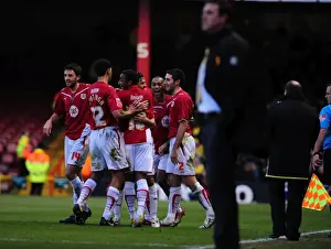 Bristol City V Watford Prints: Bristol City vs. Watford: A Football Showdown - Season 09-10
