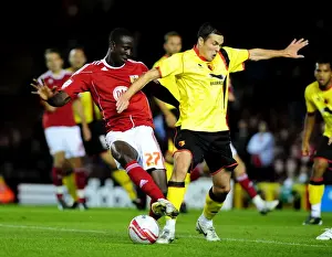 Bristol City V Watford Prints: Bristol City vs. Watford: A Football Showdown - Season 10-11