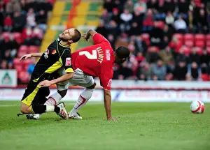 Bristol City V Watford Prints: Bristol City vs. Watford: Season 09-10 (Football Match)