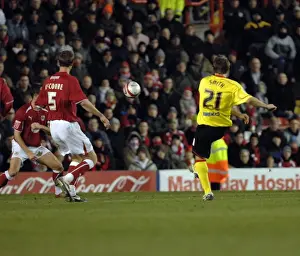 Framed Print : Bristol City vs. Watford: A Thrilling Showdown from the 08-09 Season Framed Print : Bristol City vs. Watford: A Thrilling Showdown from the 08-09 Season