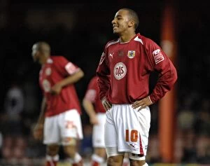 Images Dated 26th November 2008: Bristol City vs. Watford: A Thrilling Showdown from the 08-09 Season