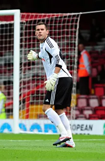 Season 11-12 Prints: Bristol City vs. West Brom: New Signing Ben Foster Debuts in Championship Clash at Ashton Gate Stadium (30/07/2011)