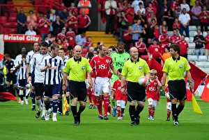 Bristol City V West Brom Prints: Bristol City vs. West Brom: A Football Showdown - Season 11-12