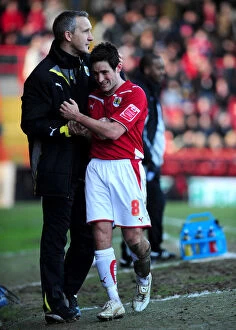Images Dated 21st February 2010: Bristol City vs. West Bromwich Albion: A Football Rivalry - Season 09-10