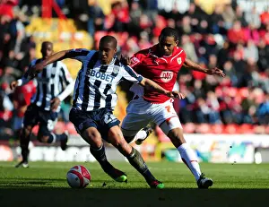 Bristol City V West Bromwich Albion Prints: Bristol City vs. West Bromwich Albion: A Football Rivalry - Season 09-10