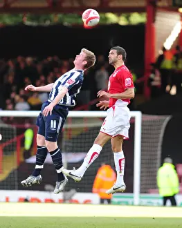 Bristol City V West Bromwich Albion Prints: Bristol City vs. West Bromwich Albion: A Football Rivalry - Season 09-10