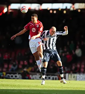 Bristol City V West Bromwich Albion Prints: Bristol City vs. West Bromwich Albion: A Football Rivalry - Season 09-10