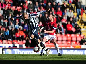 Bristol City V West Bromwich Albion Prints: Bristol City vs. West Bromwich Albion: A Football Rivalry - Season 09-10