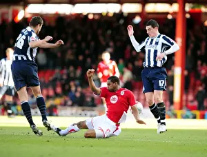 Bristol City V West Bromwich Albion Prints: Bristol City vs. West Bromwich Albion: A Football Rivalry - Season 09-10