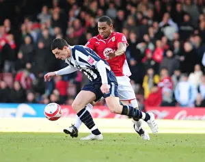 Bristol City V West Bromwich Albion Prints: Bristol City vs. West Bromwich Albion: A Football Rivalry - Season 09-10