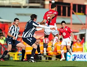 Bristol City V West Bromwich Albion Prints: Bristol City vs. West Bromwich Albion: A Football Rivalry - Season 09-10