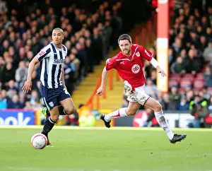 Bristol City V West Bromwich Albion Prints: Bristol City vs. West Bromwich Albion: A Football Rivalry - Season 09-10