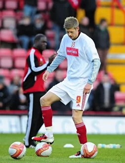 Images Dated 17th April 2012: Bristol City vs. West Ham United: A Football Rivalry - Season 11-12