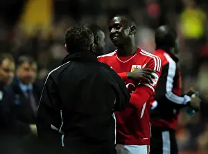 Bristol City V West Ham Prints: Bristol City vs. West Ham: Yannick Bolasie in Action at Ashton Gate Stadium, 2012