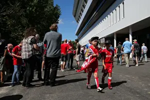 Opening Game Prints: Bristol City vs Wigan Athletic: Exterior of the New Lansdown Stand at Ashton Gate Stadium