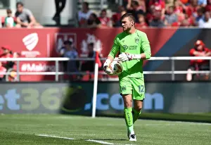 Bristol City V Wigan Athletic Prints: Bristol City vs Wigan Athletic: Richard O'Donnell's Action-Packed Performance at Ashton Gate