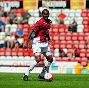 Bristol City V Wolverhampton Wanderers Prints: Bristol City vs. Wolverhampton Wanderers: 09-10 Pre-Season Friendly - A Glimpse into the First Team's Training