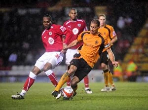 Images Dated 17th January 2009: Bristol City vs. Wolverhampton Wanderers: A Football Rivalry - Season 08-09