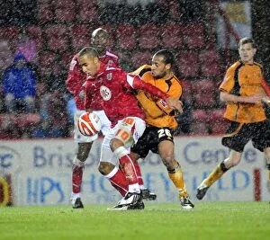 Images Dated 17th January 2009: Bristol City vs. Wolverhampton Wanderers: A Football Rivalry - Season 08-09