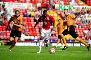 Images Dated 25th July 2009: Bristol City vs. Wolverhampton Wanderers: A Glimpse into the 09-10 First Team's Pre-Season Training