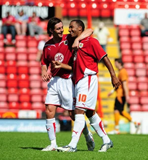 Images Dated 25th July 2009: Bristol City vs. Wolverhampton Wanderers: A Peek into the 09-10 First Team's Pre-Season Form